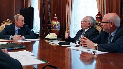 Встреча с Михаилом Федотовым, Владимиром Лукиным и Борисом Титовым