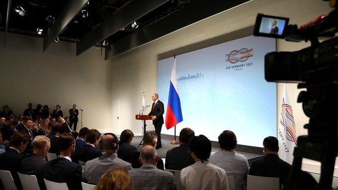 Пресс-конференция по итогам саммита «Группы двадцати»