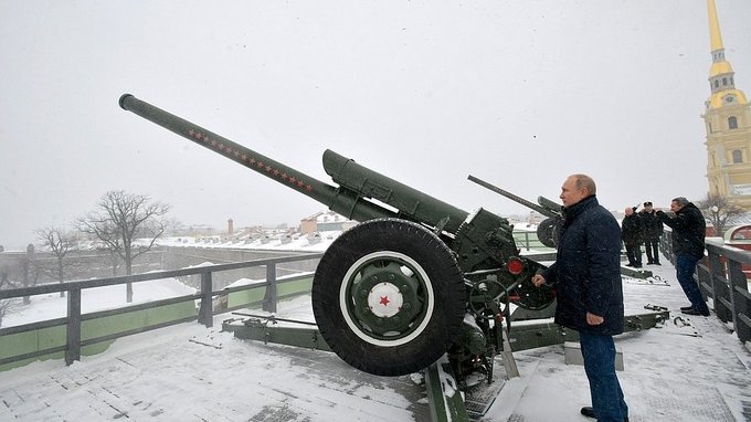 Владимир Путин посетил Петропавловскую крепость