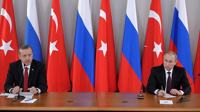 Пресс-конференция по итогам заседания Совета сотрудничества высшего уровня между Россией и Турцией