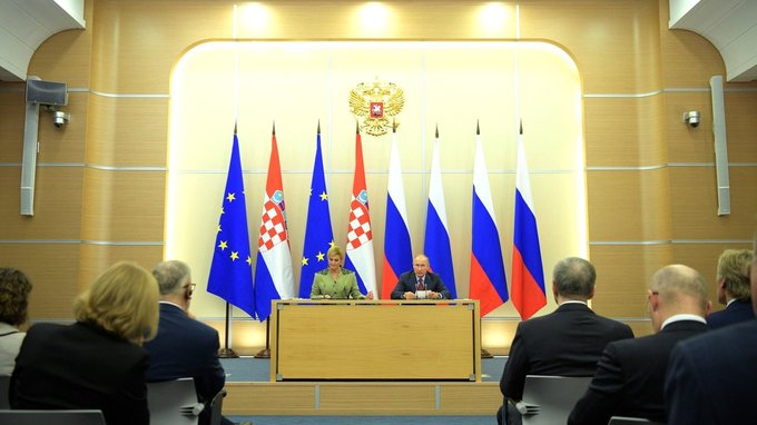 Заявления для прессы по итогам российско-хорватских переговоров