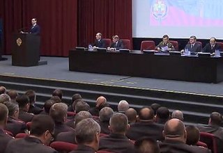 Выступление на расширенном заседании коллегии МВД России