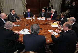 Встреча с руководством парламентских партий
