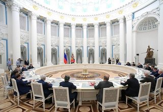 Встреча с руководством Госдумы и главами фракций