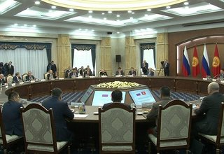 Российско-киргизские переговоры в расширенном составе
