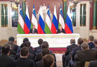 Президент России и Президент Узбекистана сделали заявления для СМИ