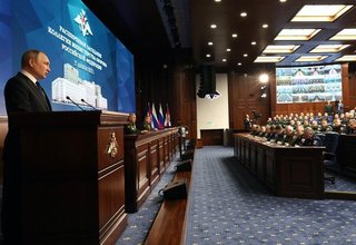 Заседание коллегии Министерства обороны