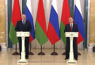 Заявления для прессы по итогам российско-белорусских переговоров