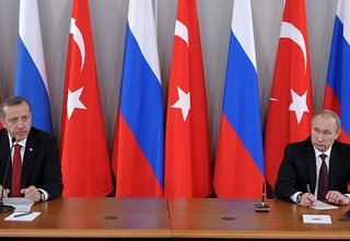 Пресс-конференция по итогам заседания Совета сотрудничества высшего уровня между Россией и Турцией