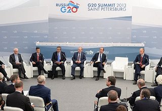 Выступление на встрече с представителями деловых кругов и профсоюзов «Группы двадцати»