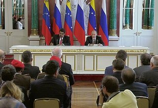 Заявления для прессы по итогам российско-венесуэльских переговоров