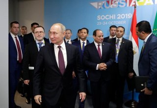 Пленарное заседание экономического форума Россия – Африка