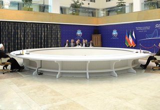 Выступление на встрече лидеров России, Ирана и Азербайджана