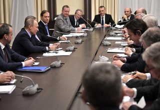 Meeting with representatives of Franco-Russian Chamber of Commerce and Industry Economic Council