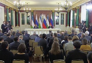 Заявление для прессы по итогам российско-узбекистанских переговоров