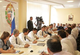 Встреча с представителями правоохранительных органов и общественности Ставропольского края