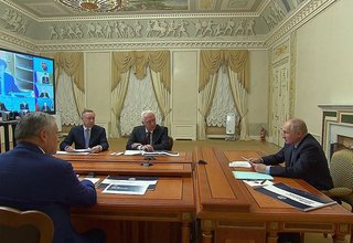 Совещание по вопросам развития Санкт-Петербургского транспортного узла
