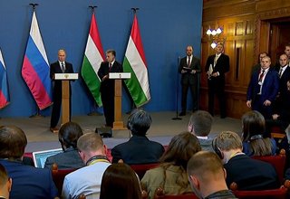 Совместная пресс-конференция с Премьер-министром Венгрии Виктором Орбаном
