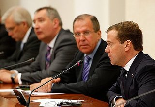 Встреча с участниками заседания Совета Россия – НАТО