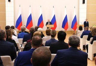 Встреча с представителями избирательных комиссий России