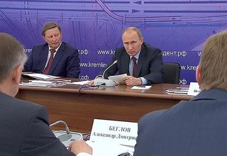 Вступительное слово на совещании по развитию транспортной инфраструктуры Москвы и Подмосковья