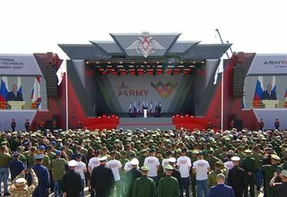 Выступление на церемонии открытия форума «Армия-2021» и Армейских международных игр – 2021