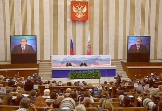Transcript of the Press Conference for the Russian and Foreign Media