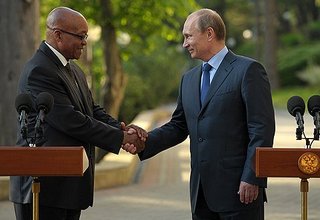 Press statements following talks with President of South Africa Jacob Zuma
