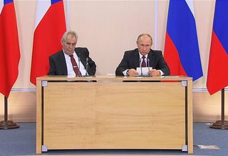 Заявления для прессы по итогам российско-чешских переговоров