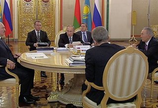 Выступление на заседании Высшего Евразийского экономического совета в узком составе