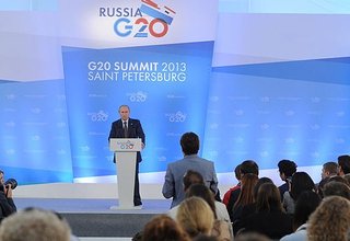 Пресс-конференция Владимира Путина по итогам саммита «Группы двадцати»