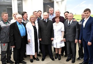 Посещение Национального центра зерна в Краснодаре
