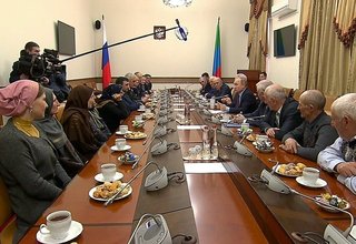 Вступительное слово на встрече с представителями общественности Дагестана