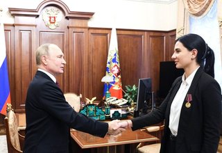 Встреча с дочерью Героя России Ольги Качуры