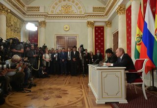 Press statements following Russian-Bolivian talks