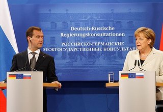 Пресс-конференция по итогам российско-германских межгосударственных консультаций