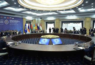 Заседание Совета коллективной безопасности Организации Договора о коллективной безопасности в расширенном составе