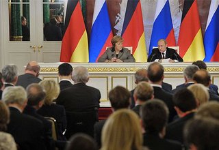 Совместная пресс-конференция по итогам российско-германских межгосударственных консультаций