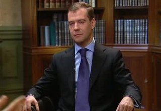 Беседа Дмитрия Медведева с руководителем дирекции информационных программ «Первого канала» Кириллом Клеймёновым