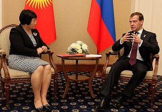 Встреча с Президентом Киргизии Розой Отунбаевой