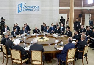 Выступление на встрече глав государств – участников IV Каспийского саммита в расширенном составе