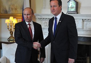 Meeting with Prime Minister of the United Kingdom David Cameron