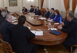 Встреча с членами Совета палаты Совета Федерации