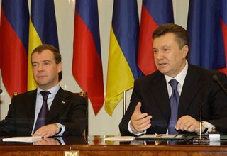 Совместная пресс-конференция с Президентом Украины Виктором Януковичем