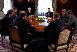 Встреча с главами ряда субъектов Российской Федерации
