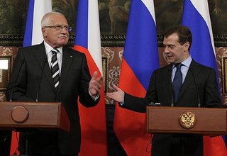 Пресс-конференция по итогам российско-чешских переговоров