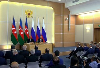 Press statements following talks with President of Azerbaijan Ilham Aliyev