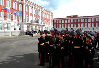 Посещение Тульского суворовского военного училища
