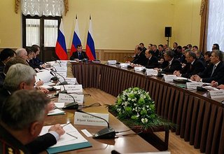Выступление на совещании о комплексных мерах по обеспечению стабильности в Северо-Кавказском федеральном округе