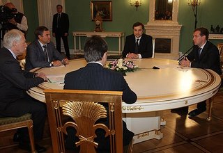 Встреча с руководством партии «Единая Россия»